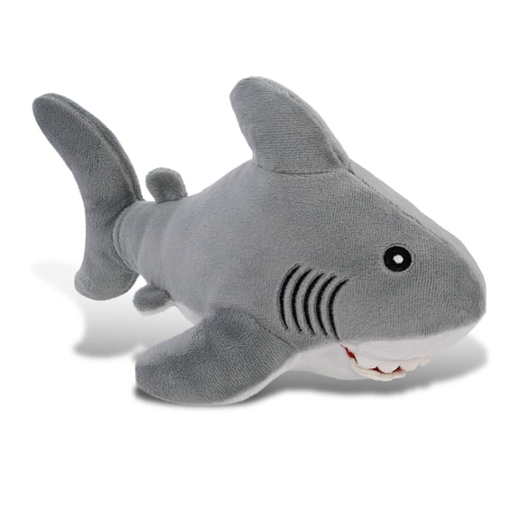 DolliBu Shark Eco-Friendly Stuffed Animal Soft Huggable Shark, Adorable Playtime Shark Plush Toy, Cute Ocean Cuddle Gifts, Super Soft Plush Doll Animal Toy for Kids and Adults 12 Inches