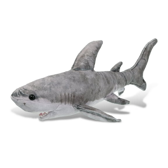 DolliBu Shark Stuffed Animal - Huggable Shark Plush, Adorable Playtime Shark Plush Toy, Cute Sea Life Animal Cuddle Gifts, Super Soft Plush Doll Animal Toy for Kids and Adults - 20 Inches