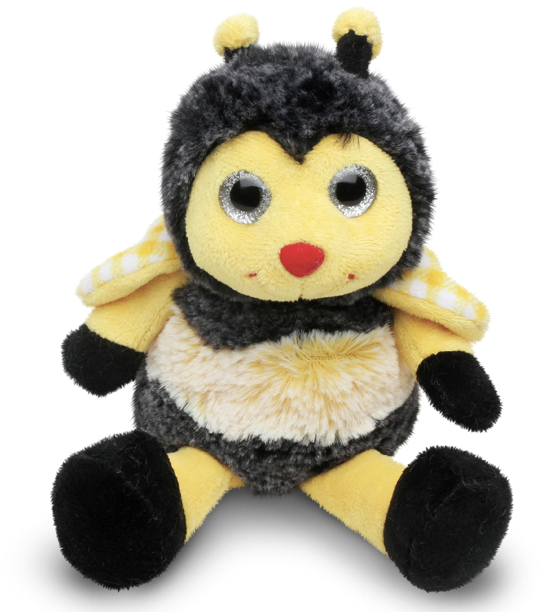 DolliBu Sitting Bee Plush - Super Soft Bee Insect Stuffed Animal, Cute Realistic Stuffed Animal Bee Plush Toy for Boys and Girls, Adorable Insect Plush Bee Gift for Baby, Kids, and Adults - 7 Inches
