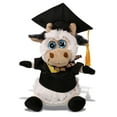 thumbnail image 1 of DolliBu Sitting Cow Graduation Plush Toy - Super Soft Graduation Stuffed Animal Dress Up with Gown and Cap with Tassel Outfit - Cute Congratulatory Graduation Gift - 7 Inches, 1 of 6