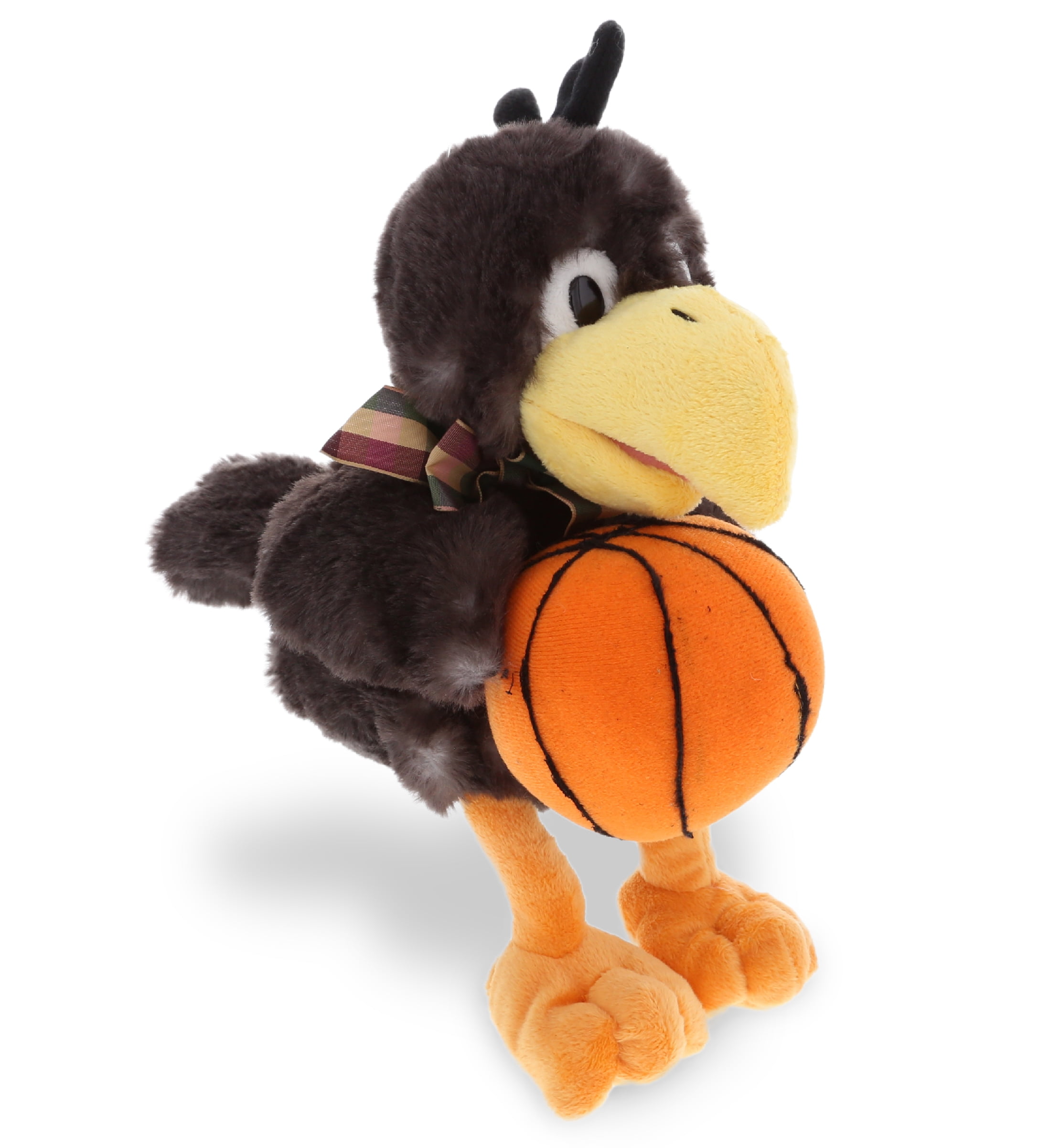 FRANKIEZHOU Realistic Crow Stuffed Animal - 11.8 Inch Lifelike Raven Plush Toy For Kids & Home Decor - View #8