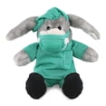 thumbnail image 1 of DolliBu Sitting Grey Donkey Doctor Plush Toy - Super Soft Donkey Doctor Stuffed Animal Dress Up with Cute Scrub Uniform and Cap Outfit - Fluffy Doctor Toy Plush Gift - 9 Inches, 1 of 7