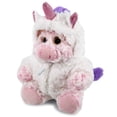thumbnail image 1 of DolliBu Sitting Pig Unicorn Plush Stuffed Animal Toy - Super Soft Pigcorn Dress Up with Removable Plush Unicorn Outfit, Cute Fantasy Wildlife Gift - 9 Inch, 1 of 7