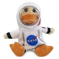 thumbnail image 1 of DolliBu Sitting Yellow Duck Astronaut Plush Toy - Super Soft Farm Life Astronaut Stuffed Animal Plush with Space Helmet and NASA Astronaut Suit, Cute Spaceman Doll Decor for Girls and Boys - 9 Inch, 1 of 7