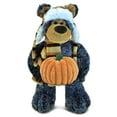 thumbnail image 1 of DolliBu Standing Black Bear with Clothes Stuffed Animal with Pumpkin Plush Decor - Pumpkin Plush Animal for Fall, Halloween and Thanksgiving, Pumpkin Plush Toy for Baby, Kids, Adults - 11 Inches, 1 of 6