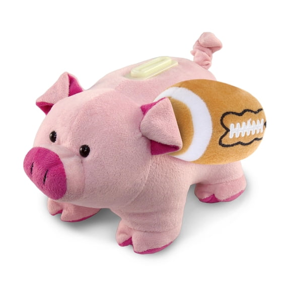DolliBu Super Soft Pig Plush Bank Stuffed Animal with Football Plush - Soft Huggable pig, Adorable Playtime Toy, Cute Wild Gift Doll Animal Toy for Kids and Adults - 9 Inches