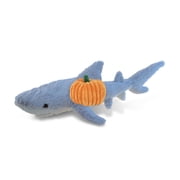 DolliBu Super Soft Shark Stuffed Animal with Pumpkin Plush Decor - Shark Pumpkin Plush Ocean Animal for Fall, Halloween and Thanksgiving, Pumpkin Plush Toy for Baby, Kids, Adults - 23 Inches