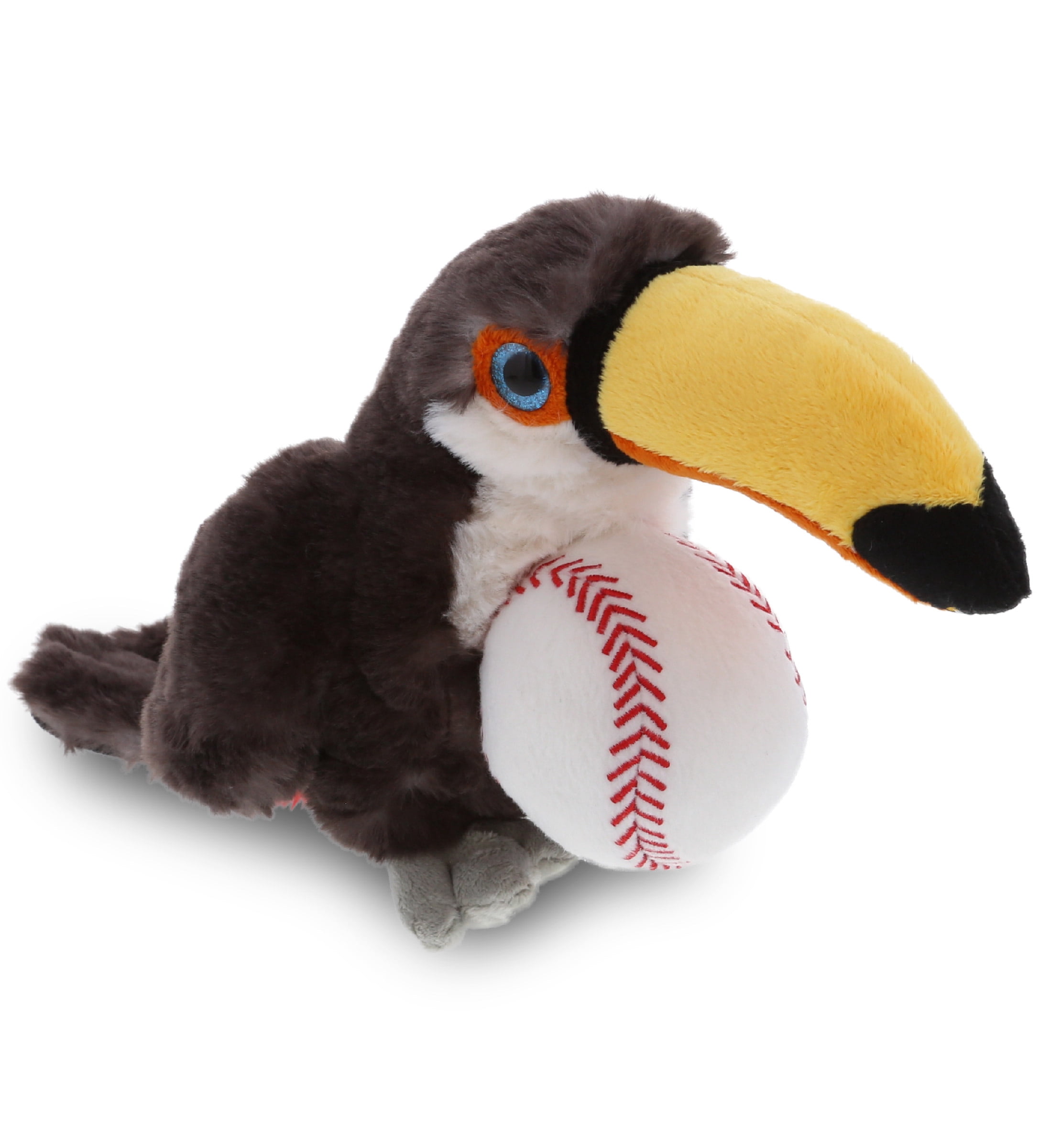 DolliBu Toucan Stuffed Animal with Baseball Plush - Soft Huggable ...