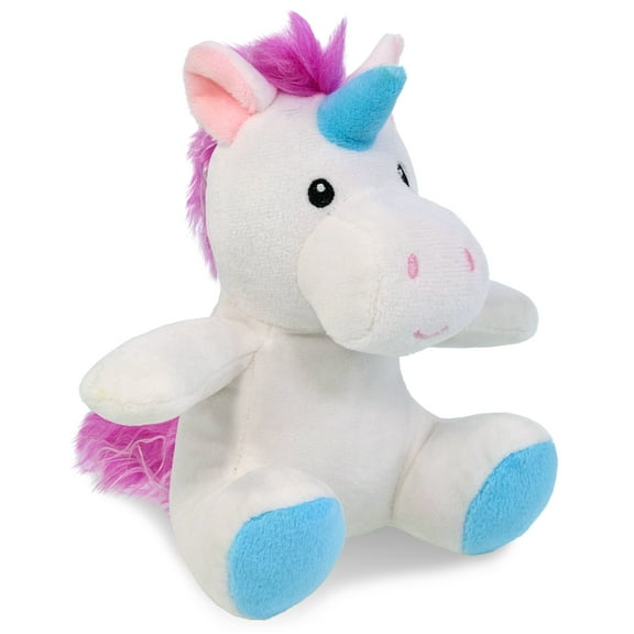 DolliBu Unicorn Plush - Super Soft Stuffed Animal, Cute Fantasy Animal Plush, Adorable Fluffy Stuffed Animal for Boys and Girls, Stuffed Fantasy Animals Plush Gift for Babies, Kids, Adults - 6 Inches