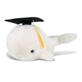 thumbnail image 1 of DolliBu White Whale Large Graduation Plush Toy - Super Soft Plush Graduation Stuffed Animal Dress Up with Graduation Cap with Tassel - Congratulatory Graduation Gift - 13 Inches, 1 of 6