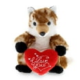 thumbnail image 1 of Dollibu Fox I Love You Message Stuffed Animal 9.5 Inch, Valentines Day Gifts For Boyfriend Or Girlfriend, Soft Teddy Bear With Heart Plush Toy For Friend, Romantic Anniversary Or Valentine Gift, 1 of 7