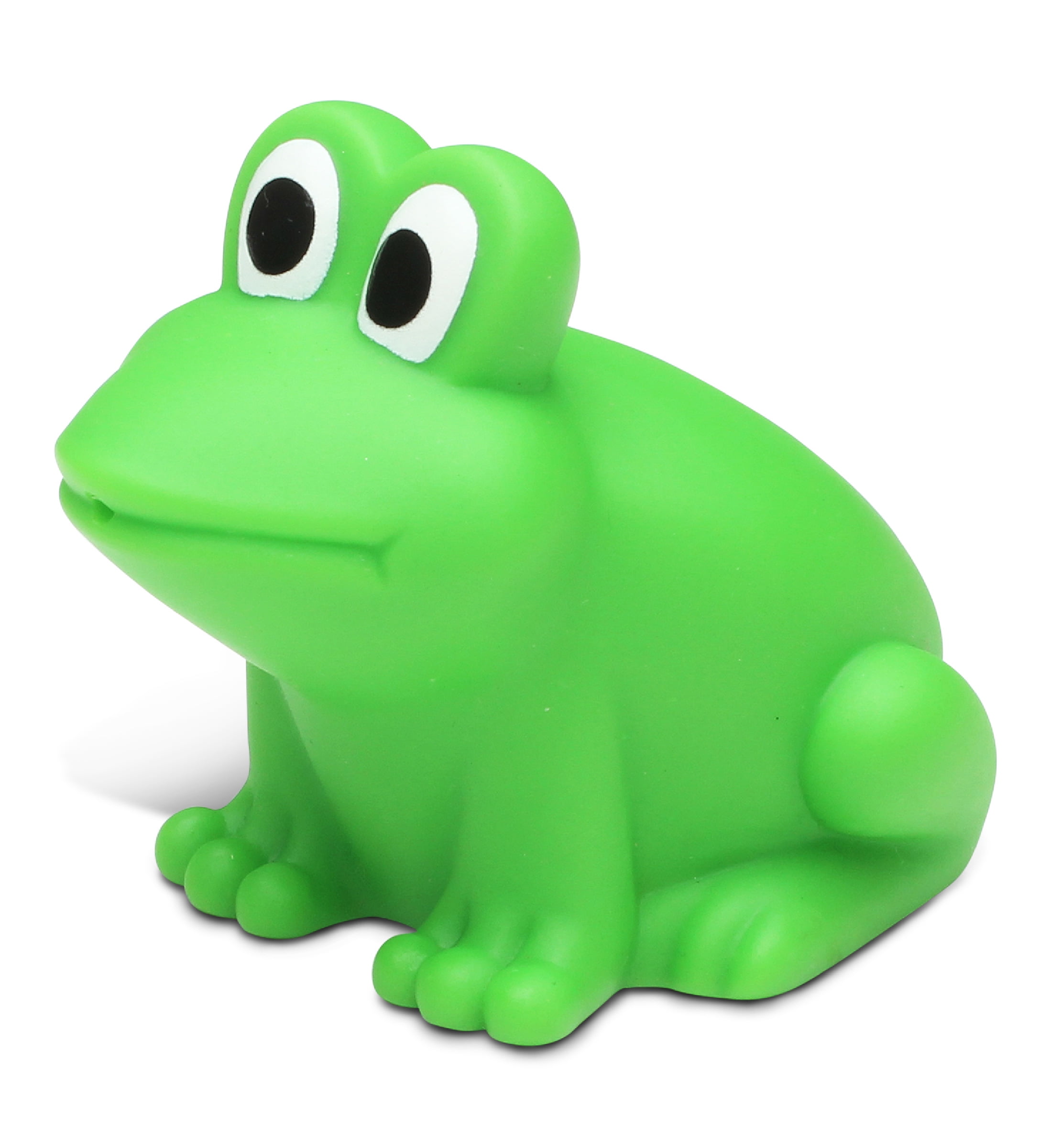 Dollibu Frog Bath Buddy Squirter, Floating Green Frog Rubber Bath Toy  Figurine - 3 inches 