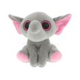 thumbnail image 1 of Dollibu Sparkling Big Eye Plush Soft Stuffed Animal Teddy Bear - Small Elephant, 1 of 7