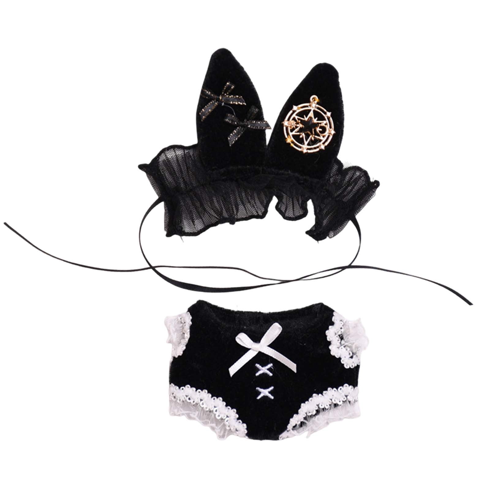 Dolls &amp; Accessories 17cm Charm Outfit Set for Display Soft Fabric Mini ...