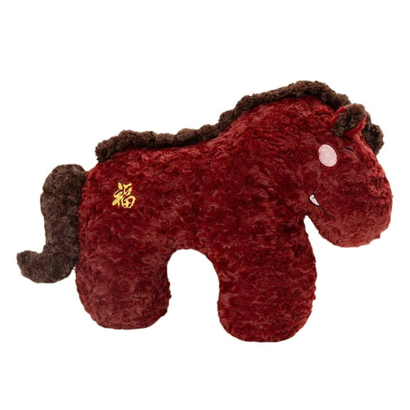 Dolls & Accessories Cozy Horse for Home Decoration and Novelty Soft Stuffed Toy with Unique Shape for Comfort and Indoor Use