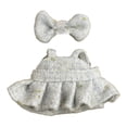 thumbnail image 1 of Dolls & Accessories Stylish 17cm Doll Clothes Set with 3 Elegant Strapped Dress Outfits Ideal for and Imaginative 2PCS, 1 of 5