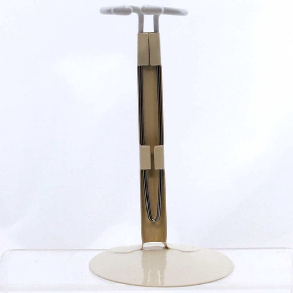 5.75In Cream  Doll Stand 5.75", Metal, Adjustible 232203B