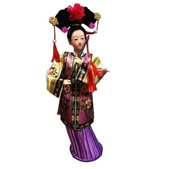 Dolls Chinese Characteristics Gift Silk Classical Dolls Souvenir Handmade