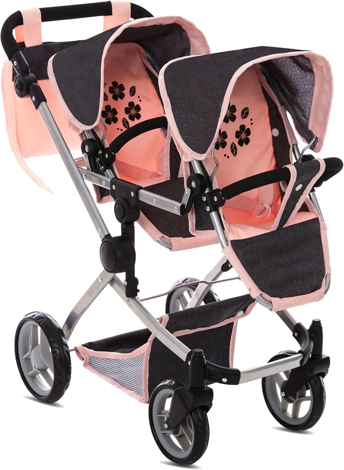 Dolls Quinny Stroller Double Maxi Cosi Poussette Jumeaux Quinny SMOBY MAXI  COSI QUINNY TWIN
