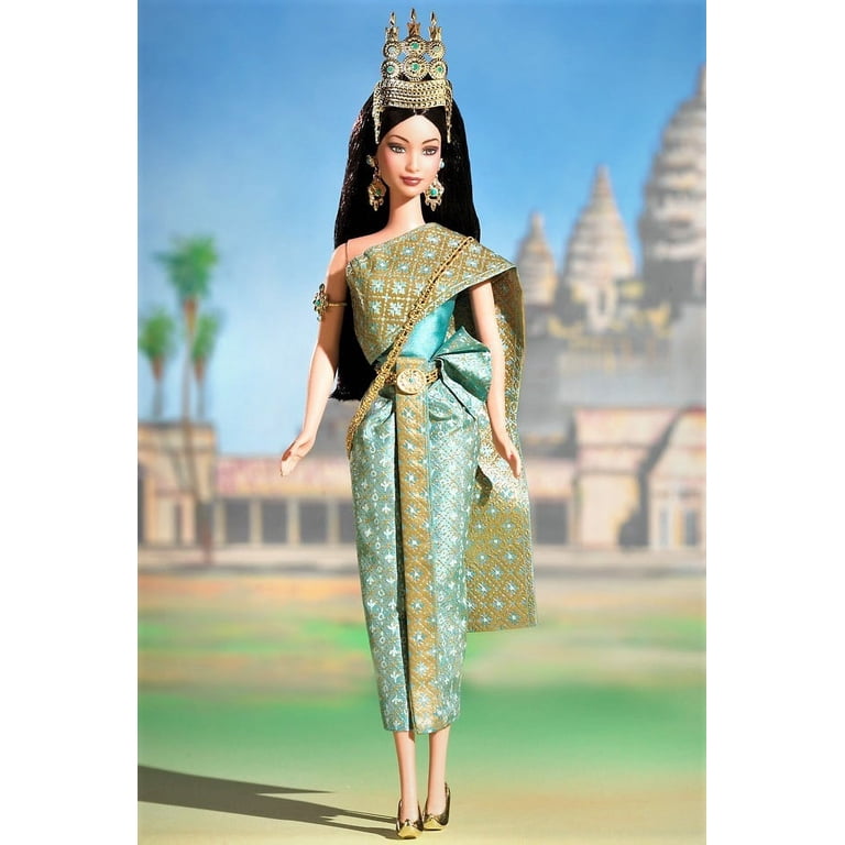 Dolls of the World Princess of Cambodia Barbie Doll 2003 Mattel
