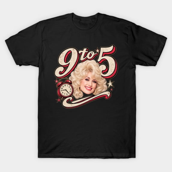 Dolly 9 To 5 T-Shirt Sizes S-5Xl GooGate