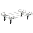 thumbnail image 1 of Dolly Base for Chrome Wire Shelving Stacking Baskets - 20 x 36 in., 1 of 1