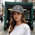 thumbnail image 1 of Women's Dolly Baseball Cap, Vintage Country Music Legend Western Graphic Hat, Adjustable Casual Trucker Hat for Nashville Concerts Outdoor Daily Wear, 1 of 5
