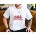 thumbnail image 1 of Dolly Cheer Retro Holiday Holly Dolly Festive Vibes Unisex T-Shirt, up to size 3XL., 1 of 2