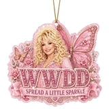 Dolly Christmas Ornament Parton Home Decor Christmas Tree Ornaments ...
