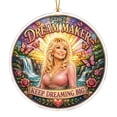thumbnail image 1 of Dolly Christmas Ornament Parton Home Decor Christmas Tree Ornaments Hanging Dolly Christmas Tree Hanging Parton Country Music Theme Figurine Holly Christmas Ornament,Style-T, 1 of 6