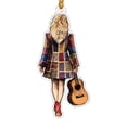 thumbnail image 1 of Dolly Christmas Ornament Parton Home Decor Christmas Tree Ornaments Hanging Dolly Christmas Tree Hanging Parton Country Music Theme Figurine Holly Christmas Ornament,Style-A, 1 of 5