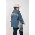 thumbnail image 1 of Dolly Collection Rhinestone Denim Shirt, 1 of 11