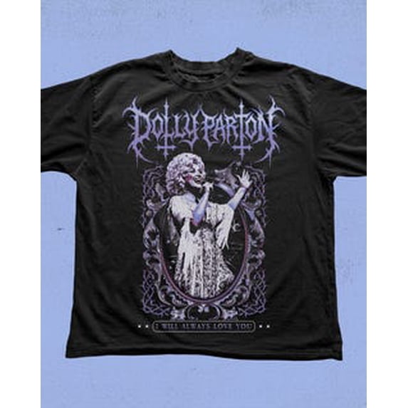 Dolly Country Music Wordplay Vintage T-Shirt