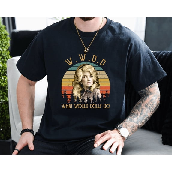 Dolly Do Inspired Holiday Fun Retro Celebration Unisex T-Shirt, up to size 3XL.