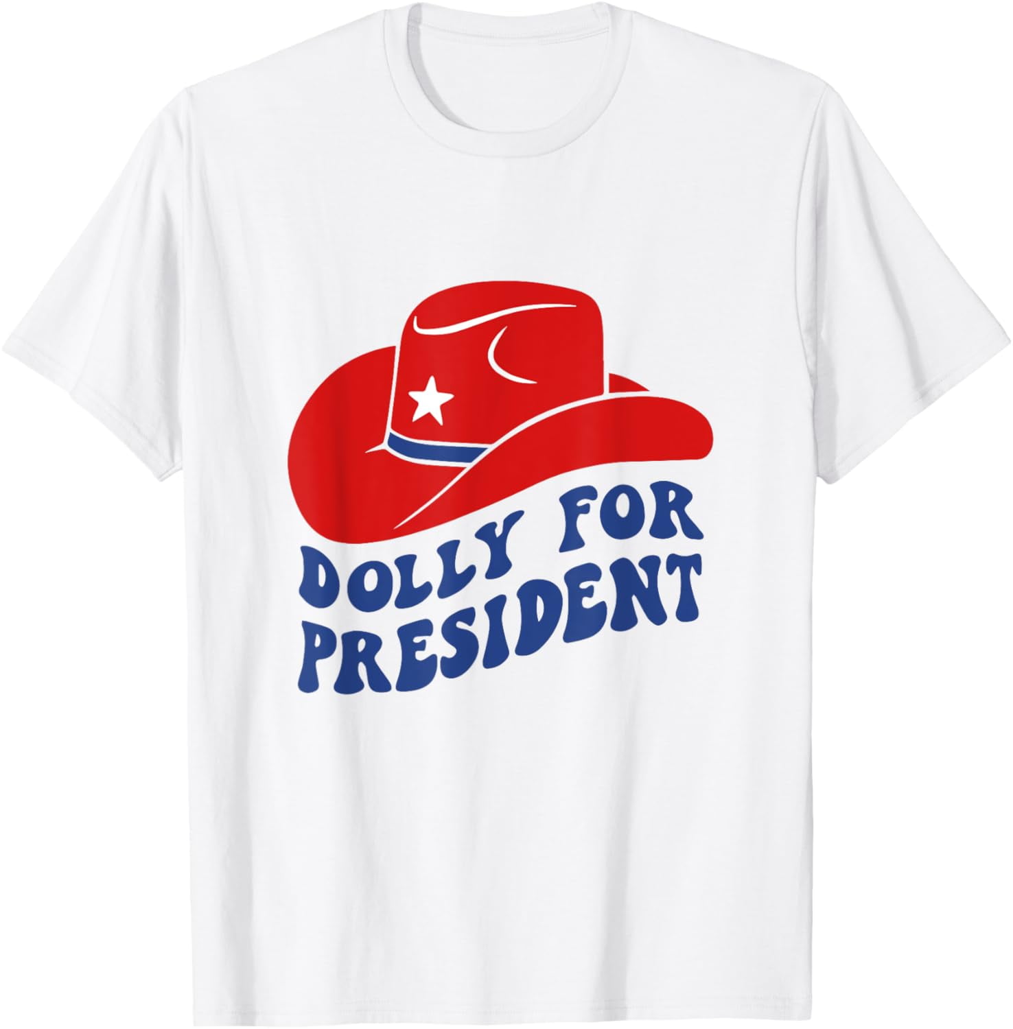 Dolly For President Funny 2024 Election TShirt