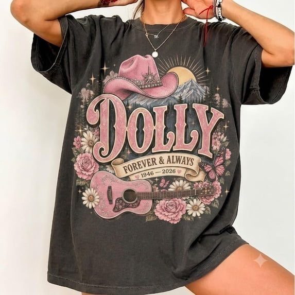 Dolly Forever Country Music RIP Tribute T-Shirt