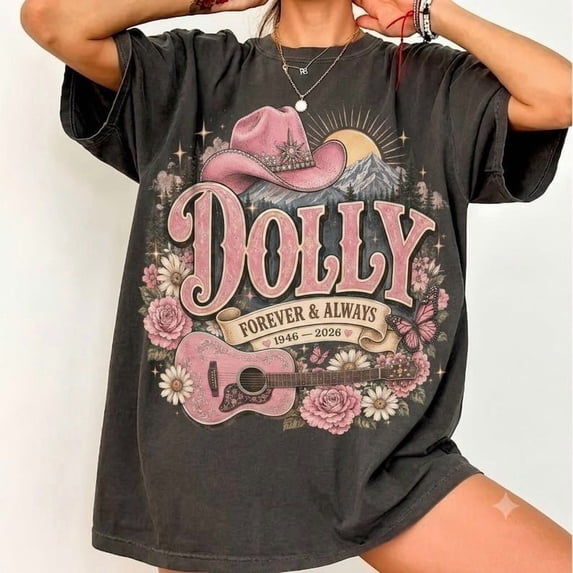 Dolly Forever Country Music RIP Tribute T-Shirt