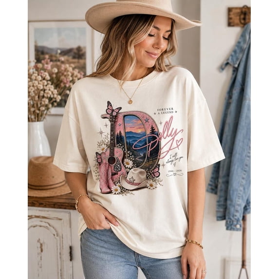 Dolly Forever Remembered Vintage Country T-Shirt