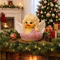 thumbnail image 1 of Dolly Glam Country Star Resin , Collectible Bath with Big Blonde Wig & Red Dress, Novelty Desktop Ornament, Fun Gift for Dolly Fans, 1 of 8