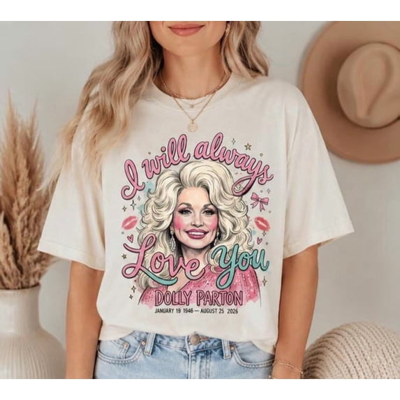 Dolly Inspired Memorial Shirt, Country Music Legend Tribute T-Shirt, Vintage Portrait Graphic Tee, Southern Music Fan Gift