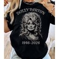 thumbnail image 1 of Dolly Memorial 1946-2026 Country Music Tribute Portrait T-Shirt, 1 of 3