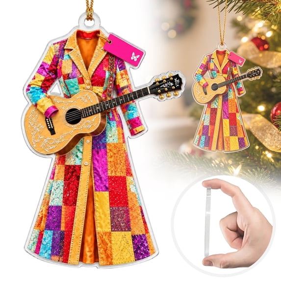 Dolly Memorial Parton Christmas Ornament Commemorative Hanging Tree Pendant for Home Office Shelf Decor Dolly Gifts for Women Festive Party Accessories
