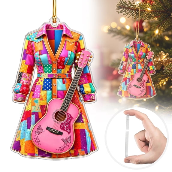 Dolly Memorial Parton Christmas Ornament Commemorative Hanging Tree Pendant for Home Office Shelf Decor Dolly Gifts for Women Festive Party Accessories