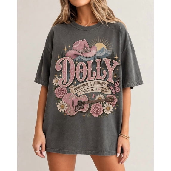 Dolly Memorial Shirt, Dolly Tee, RIP Dolly Shirt, Country Music Legend Tribute, Dolly Fan Gift