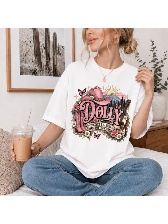 Dolly Memorial Shirt, I Will Always Love You Shirt, Dolly Tribute Tee, Country Music Fan Gift, In loving Memory Dolly