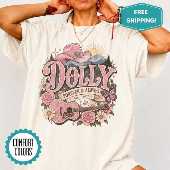 Dolly Memorial Shirt, RIP Parton TShirt, Country Music Legend Tribute Tee, Dolly Fan Gift