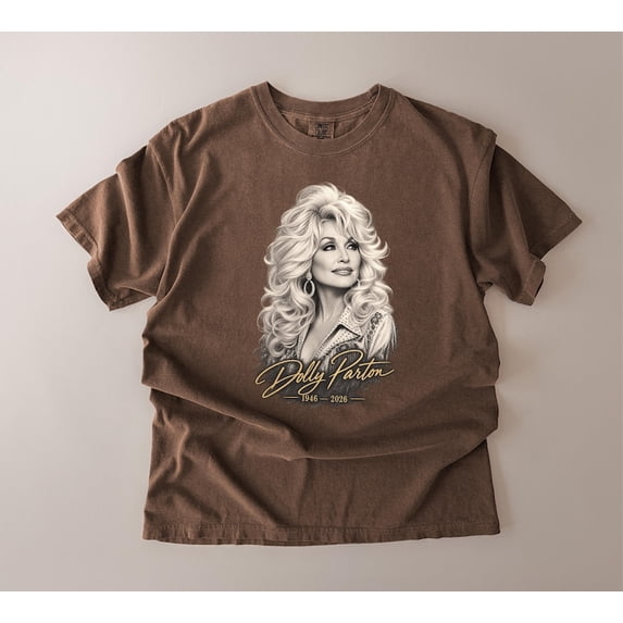Dolly Memorial Shirt, Signature Vintage Graphic Tee, 1946–2026 Country Music Tribute T-Shirt, Western Country Fan Gift