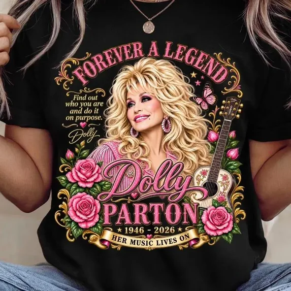 Dolly Memorial T-Shirt, Country Music Memorial T-Shirt, Country Singer T-Shirt, Vintage Western Shirt