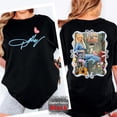 thumbnail image 1 of Dolly Nashville Shirt, Retro Country Music Butterfly Gildan T-Shirt Black L, 1 of 3