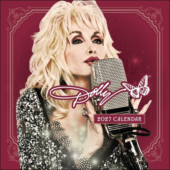 Dolly Parton 2027 Wall Calendar, (Paperback)
